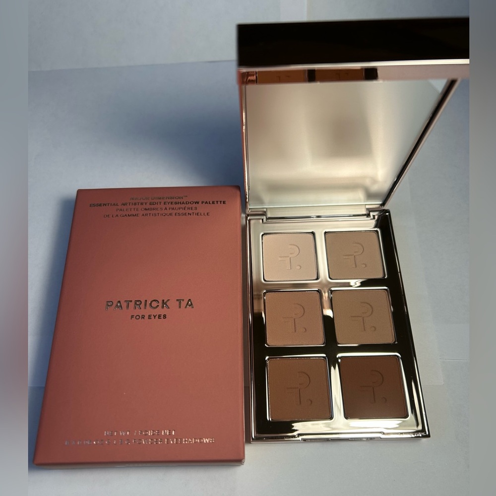 NWT🌷Patrick Ta Major Dimension Essential Artistry Edit Eyeshadow Palette